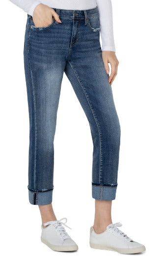 Marley Girlfriend Cuffed Jean
