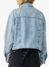 Load image into Gallery viewer, Crystal Utility Jean Jacket
