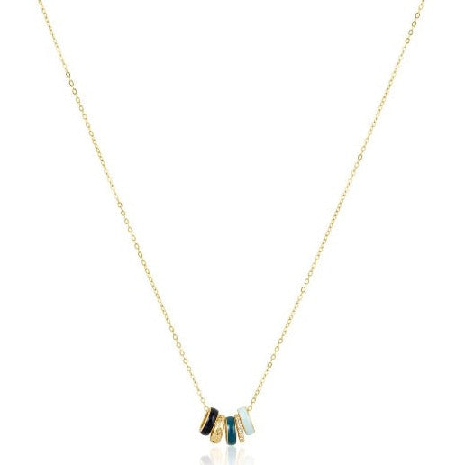 Dainty Necklace With Rings