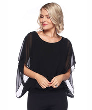 Load image into Gallery viewer, Chiffon Batwing Top
