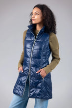Load image into Gallery viewer, Long Zip Up Puffer Vest
