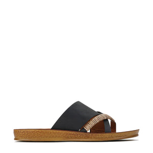 Metallic Trim Sandal