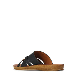 Metallic Trim Sandal