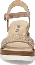 Load image into Gallery viewer, White Bottom Cork Wedge Sandal
