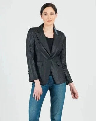 Coated Blazer