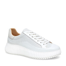 Load image into Gallery viewer, Lace Up Wedge Sole Sneaker
