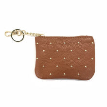 Load image into Gallery viewer, Studded Leather Coin Pouch
