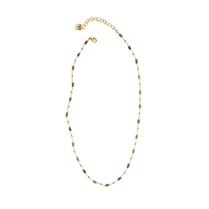Multi Bar Beaded Necklace