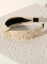 Load image into Gallery viewer, Knotted Pearl Headband

