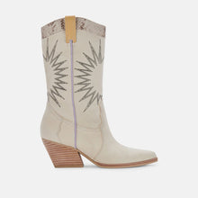 Load image into Gallery viewer, Embroid Starburst Cowboy Boot
