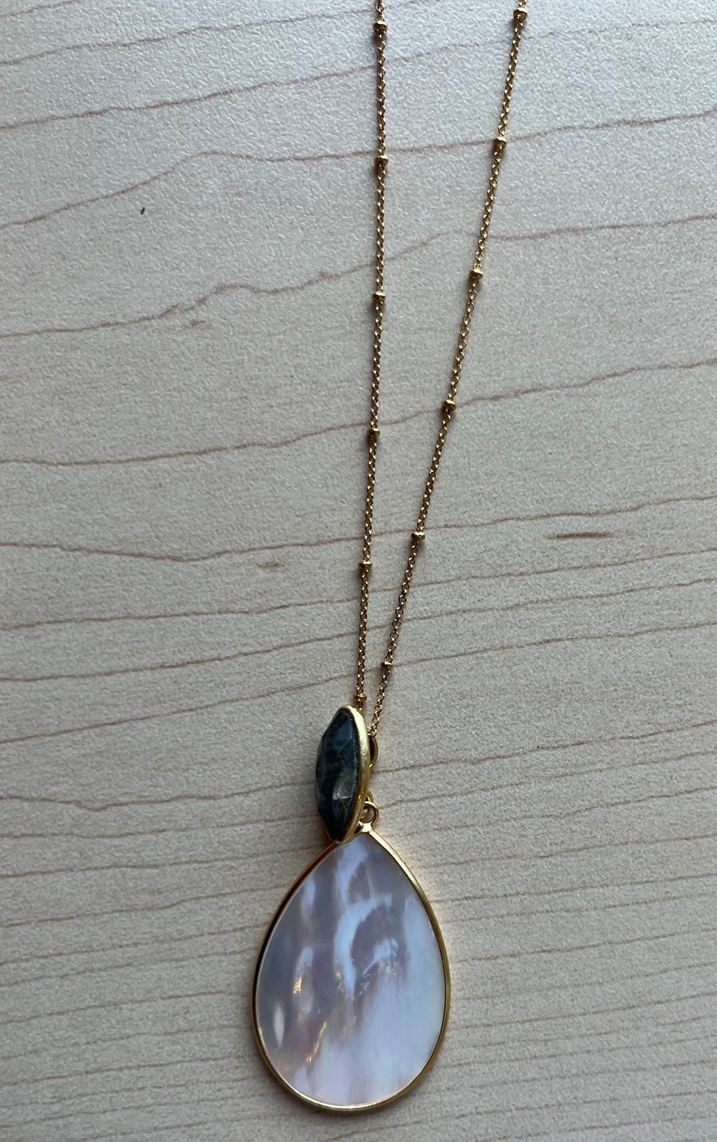Marquise Stone Necklace