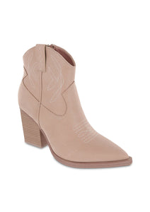 Pull On Ankle Cowboy Boot